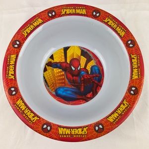 Kcare Plastic Spider-man Kids Bowl